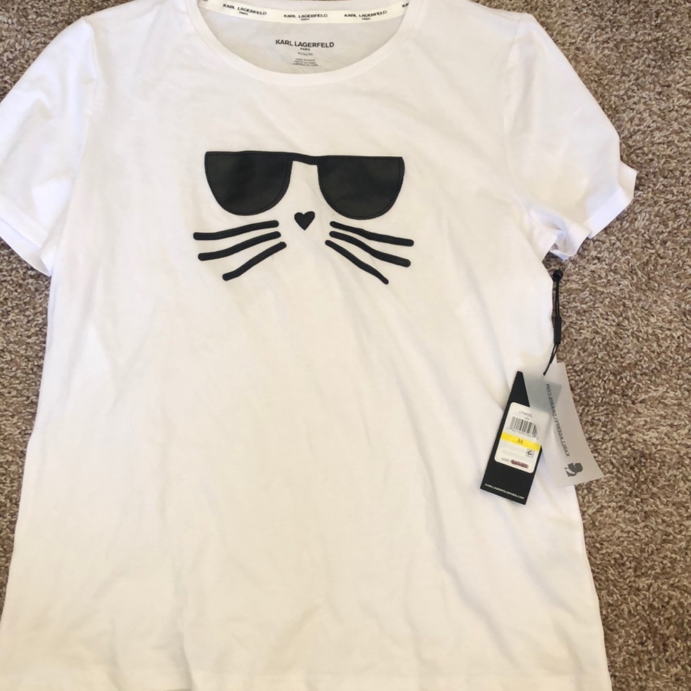 Karl Lagerfeld Cat Shirt